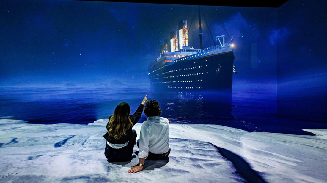 In der Raumfabrik in Heddernheim ist bald die immersive Ausstellung „Die Legende der Titanic“ zu sehen.