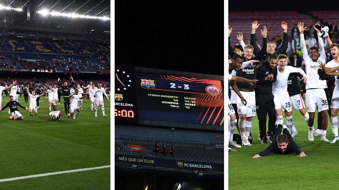 Eintracht Frankfurt schrieb im Camp Nou gegen Barcelona Fußball-Geschichte.
