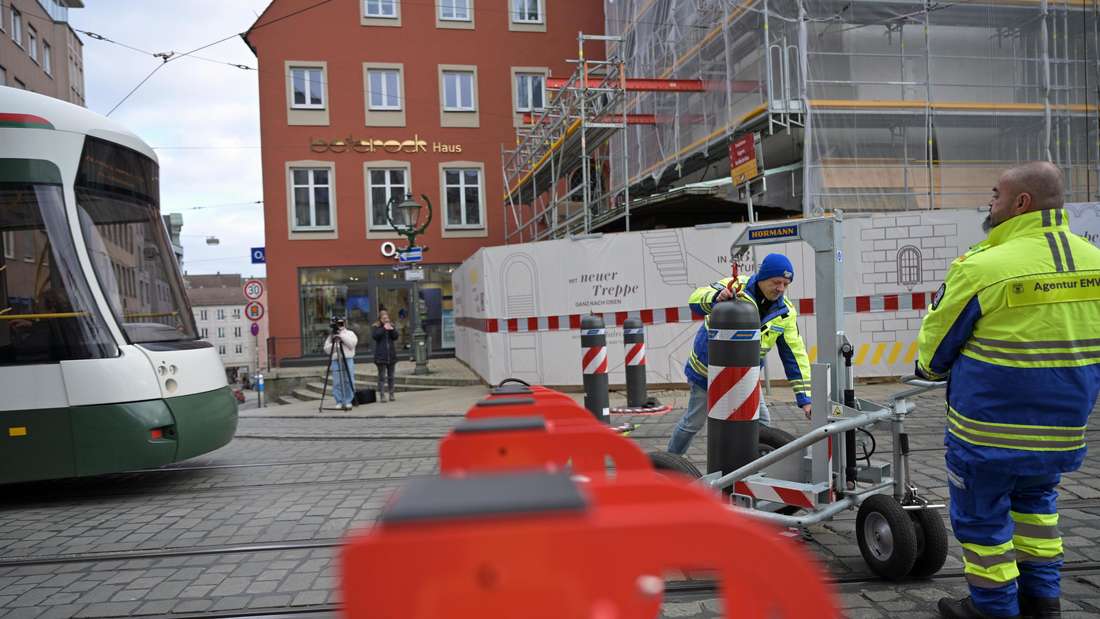Poller am Augsburger Christkindlmarkt