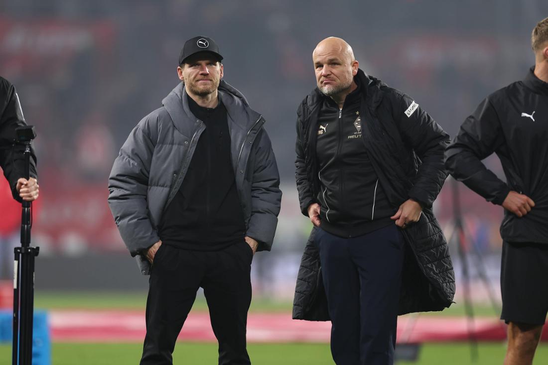 Eugen Polanski und Rouven Schröder treiben im Hintergrund die Kaderplanung von Borussia Mönchengladbach voran.