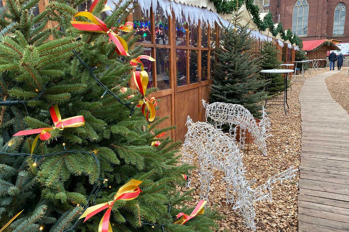 Der Citymanagement-Verein verschenkt am kommenden Montag Tannenbäume und Holzschnitzel. Foto: Irmi Röhseler - 