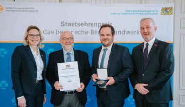 Staatsehrenpreis für Bäckerei-Konditorei Manhart aus Landsberg