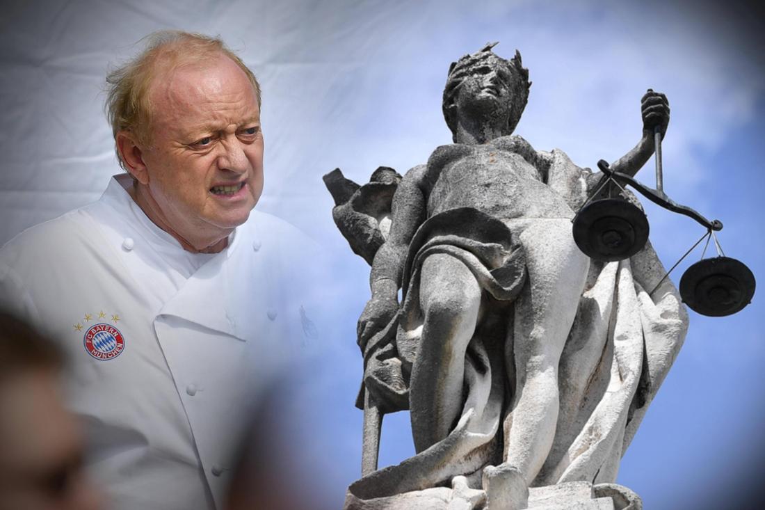 Star-Koch Alfons Schuhbeck besuchte trotz Haftstrafe den FC Bayern.