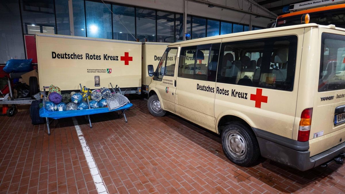 Kältebus der DRK-Bereitschaft Borbeck