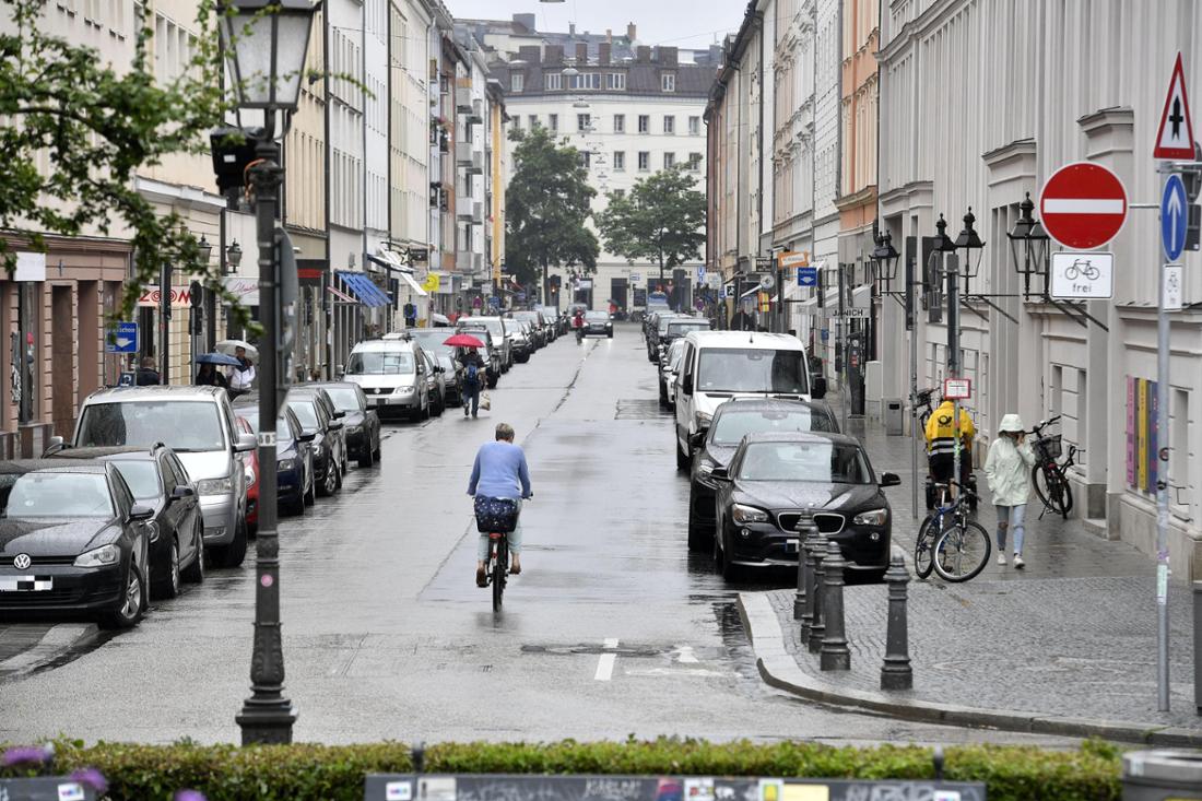 Reichenbachstrasse soll Fußgängerzone Foto: Marcus Schlaf, 28.06.2018 gespeichert unter reichen12 SPERRFRIST: NACH ERSTVERÖFFENTLICHUNG IM MÜNCHNER MERKUR/TZ