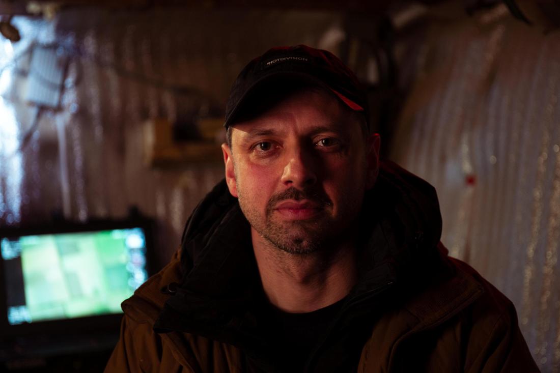 Der ukrainischen Soldaten Yakym. 