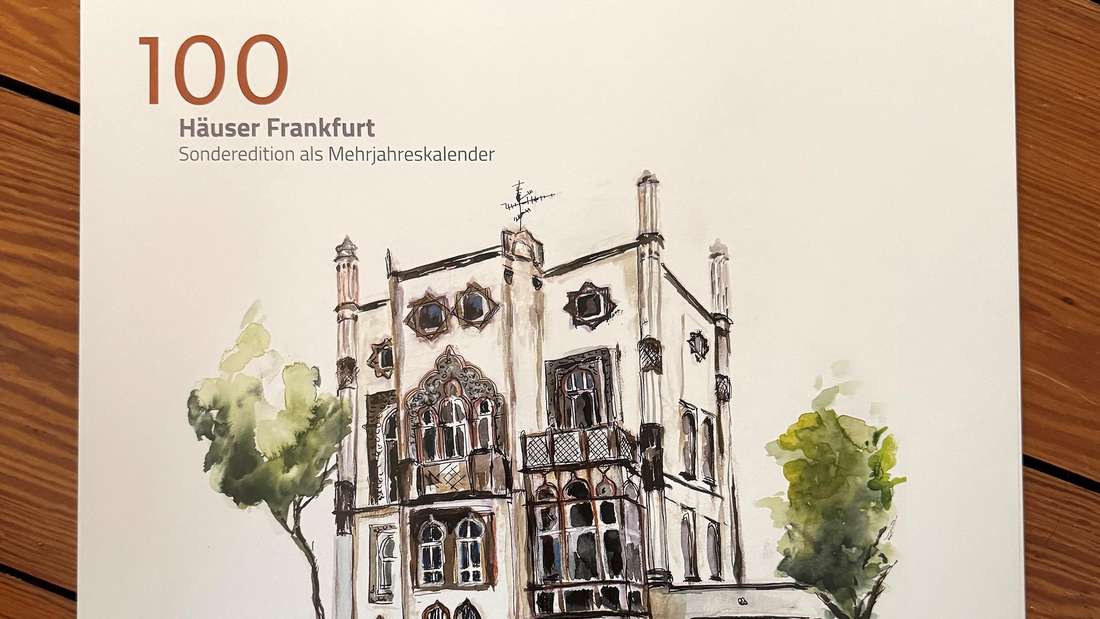 Das Maurische Haus ziert das Deckblatt der Sonderedition des Mehrjahreskalenders „100 Häuser“ im Format 30 mal 30 Zentimeter.