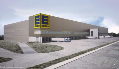 Edeka baut Halle auf 35.000 Quadratmetern