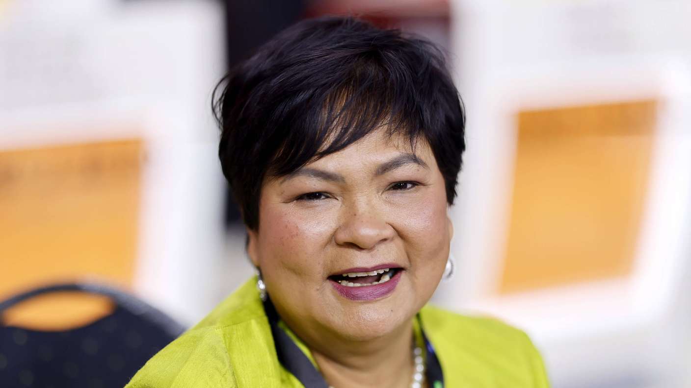 „Bauer sucht Frau“-Star Narumol beim 29. RTL-Spendenmarathon 2024. 