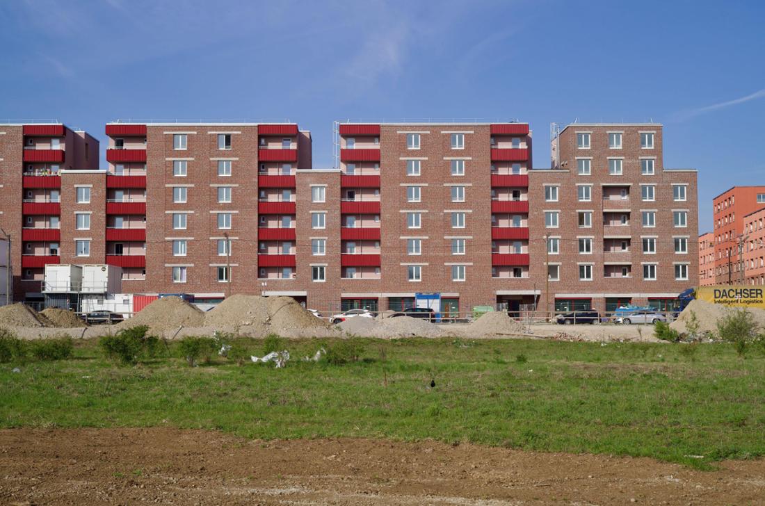 In Freiham Nord kann man bereits ein Stadtviertel erkennen.