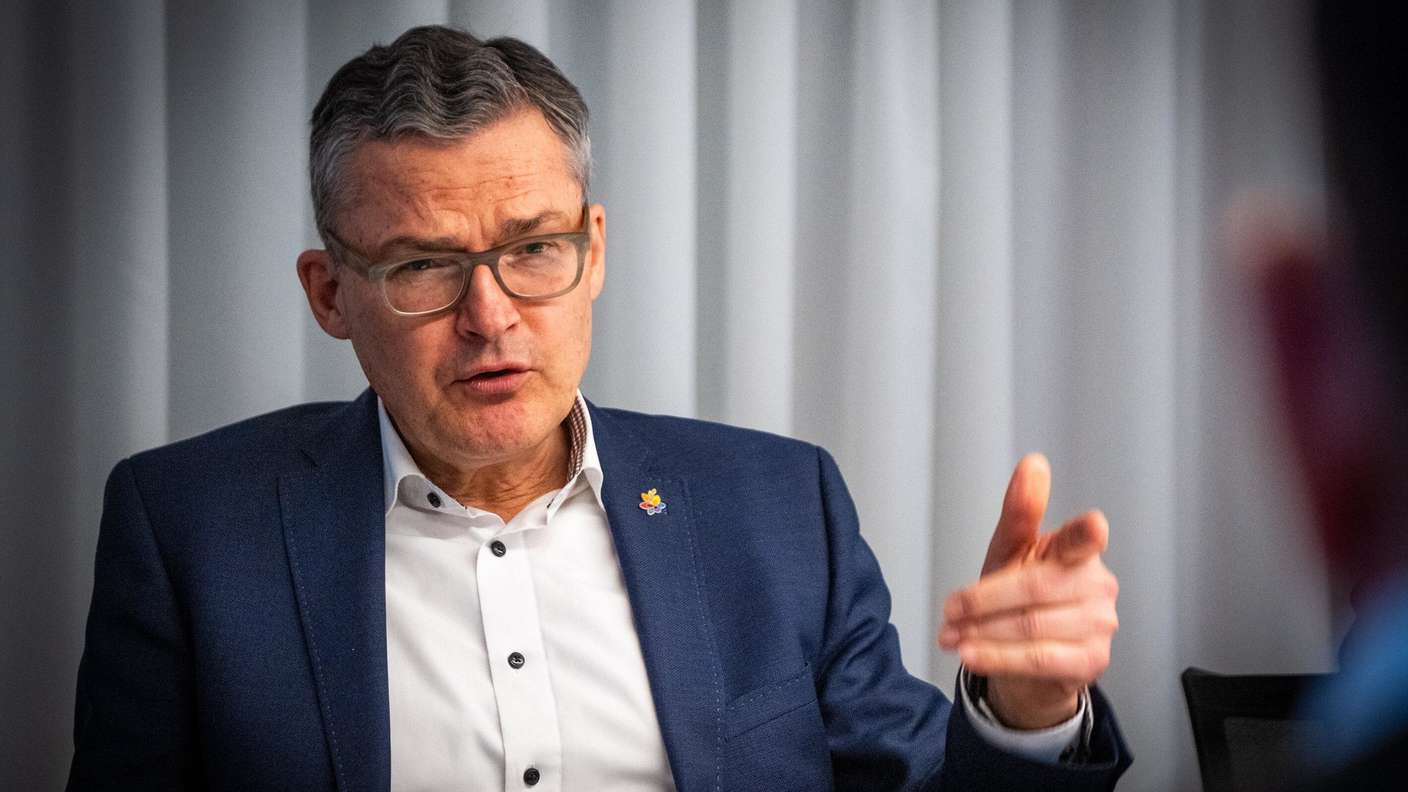 Der CDU Bundestagsabgeordnete Roderich Kiesewetter im Gespräch mit der Redaktion.