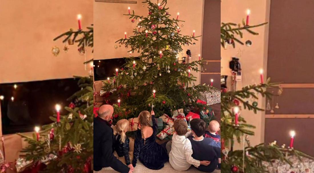 Felix Neureuther feiert Weihnachten mit der Familie.