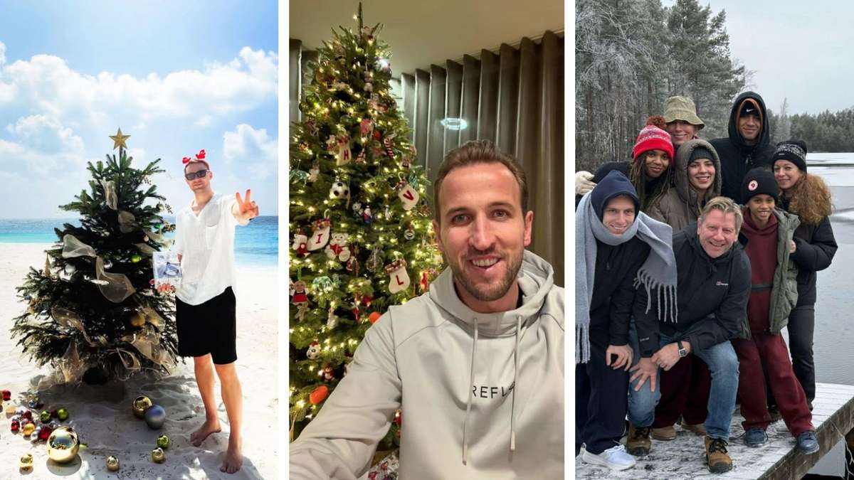 Eisbad, Strand und mysteriöse Ente – Bayern-Stars feiern Weihnachten auf der ganzen Welt