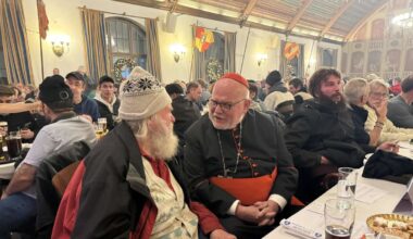 Im Hofbräuhaus gab es an Weihnachten ein Fest für Obdachlose