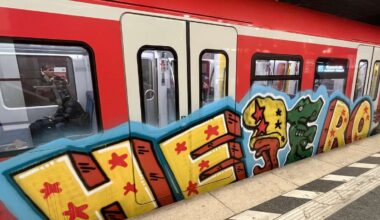 Immer mehr Graffiti an Zügen und Bahnhöfen