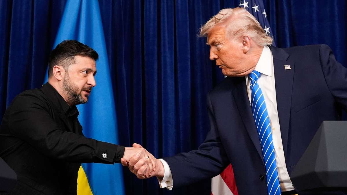 Treffen von Trump und Selenskyj bleibt ohne greifbare Ergebnisse 