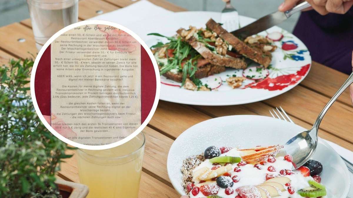 „Würde aufstehen und gehen“: Schild verärgert Restaurant-Gäste