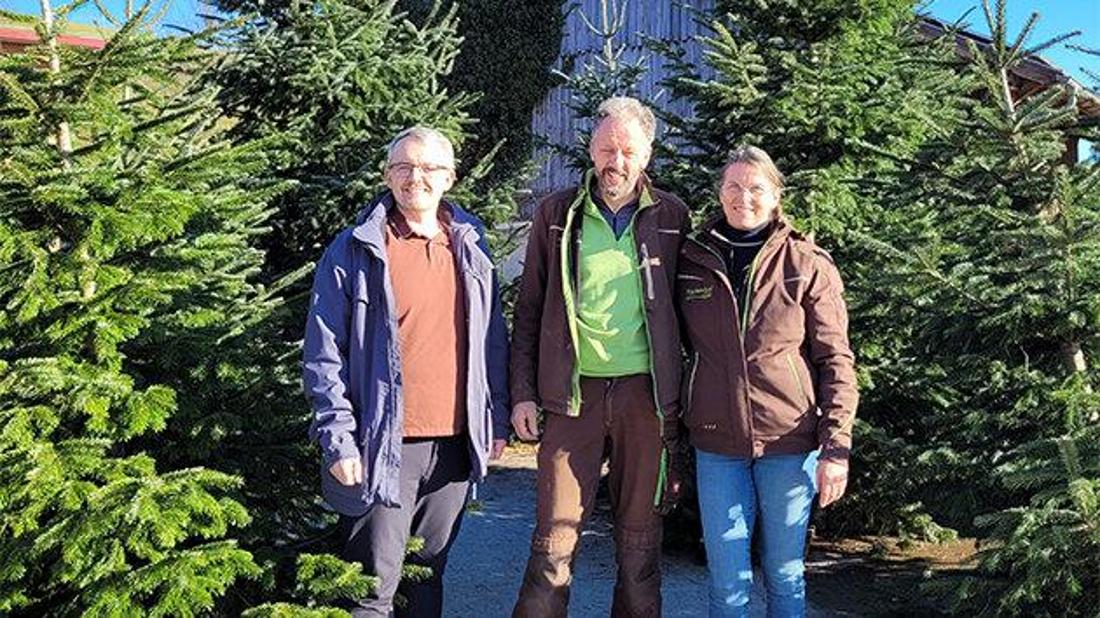 von li. nach re. Martin Hein, Robert Zeller, Martina Zeller.