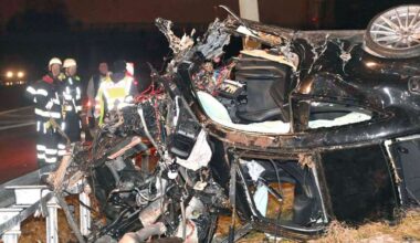 Münchner rast gegen Bäume bei der A94