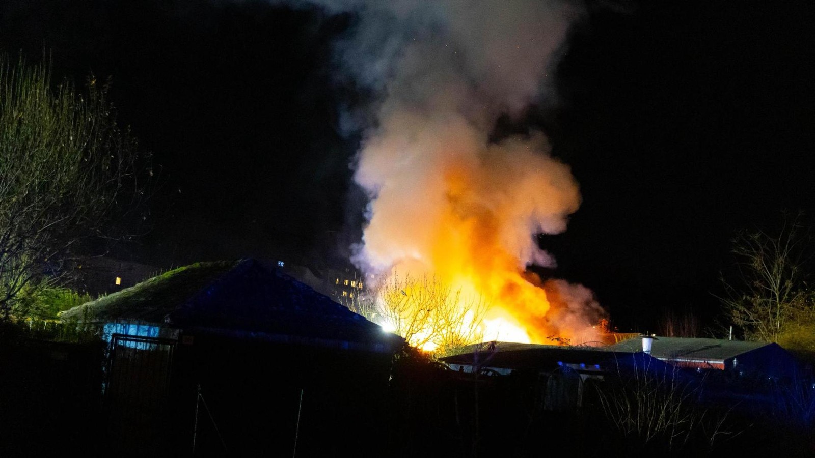 Rauch zieht in viele Stadtteile