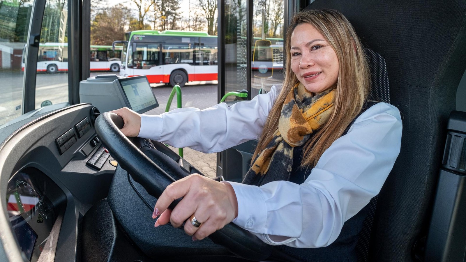 So wurde eine Frau Busfahrerin bei der Vestischen