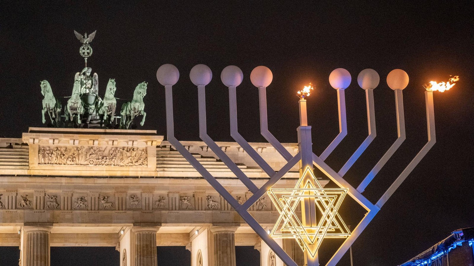 Wie das Chanukka-Fest in Berlin jetzt geschützt wird