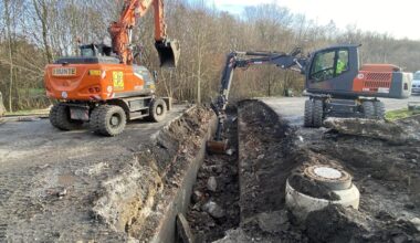 B227 in Gelsenkirchen wieder frei: Durchlass ersetzt, A40-Anschluss freigegeben