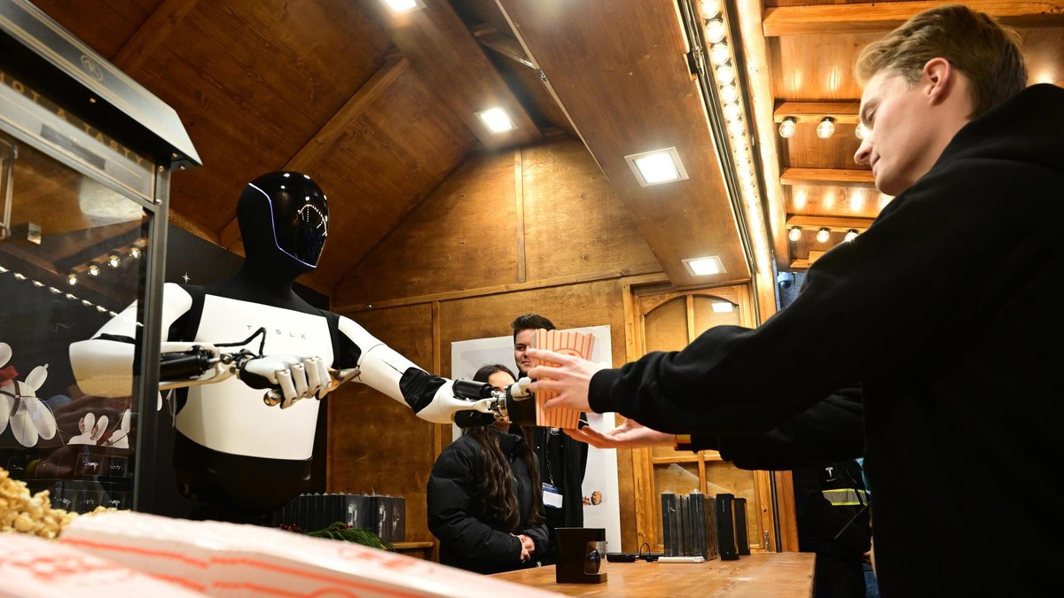 Tesla stellt seinen humanoiden Roboter „Optimus“ vor 