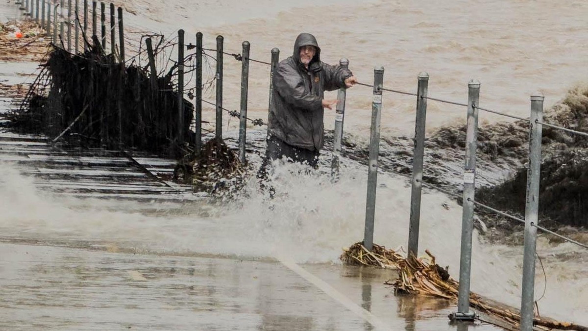 Extremwetter in Kalifornien
