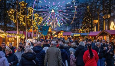 Auf diesem Weihnachtsmarkt gibt es sogar jetzt noch Glühwein