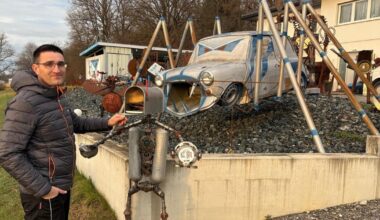 Wenn Schrott zu Kunst wird: Skulpturen sind europaweit gefragt