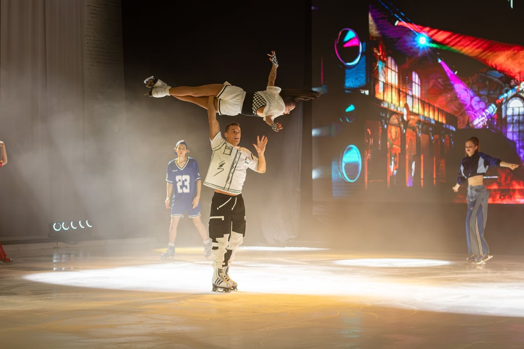 Eisakrobatik aus dem Kino der Träume