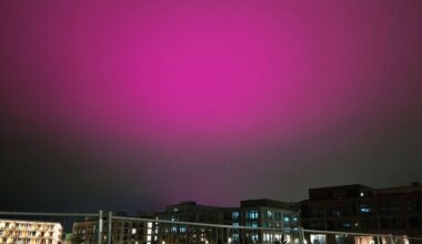 Violetter Himmel über Stuttgart: Was leuchtet da? - Südwest