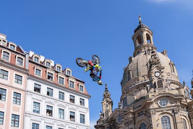 Matej Cesak demonstrierte eindrucksvoll sein Können auf zwei Rädern.