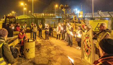 Salzgitter: Protest gegen Schacht Konrad - Kundgebung zum Jahresabschluss