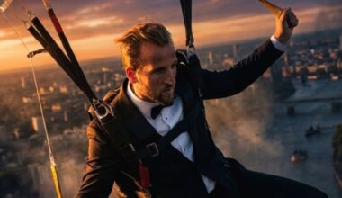 Bayern-Star überrascht mit KI-Fotos: Harry Kane als James Bond! | Sport