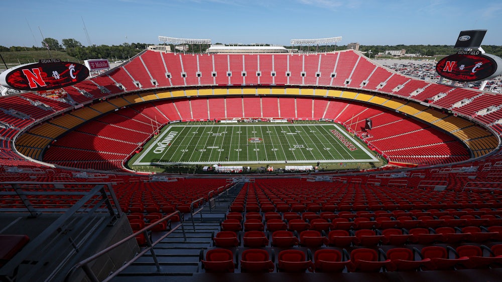 Das Arrowhead Stadium in Kansas City.