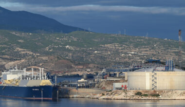 US LNG Unloaded At Revithoussa Terminal Near Athens
