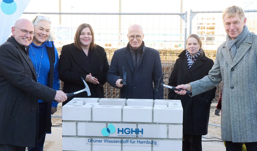 Wasserstoff für Hamburg: Baustart für Green Hydrogen Hub