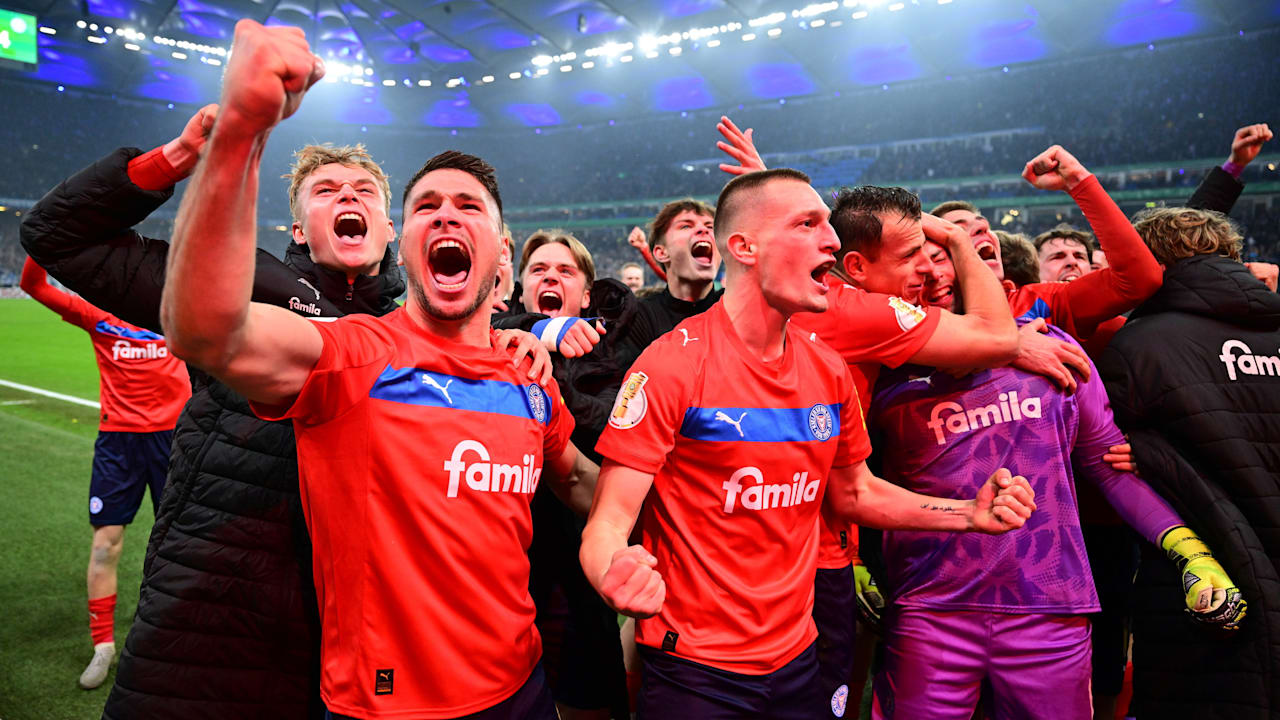 Holstein Kiel: Pokal-Helden feierten mit HSV-Hymne – Wende für die Liga? | Sport