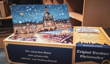 Dresdner Stollen für Soldaten im Einsatz