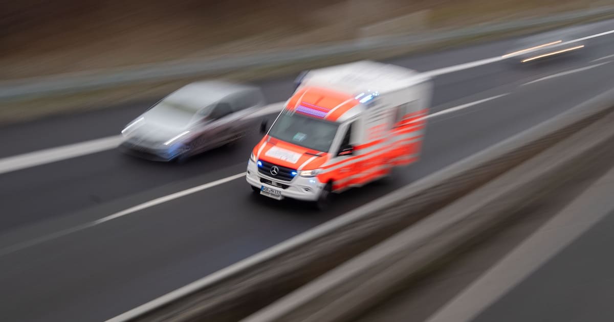 Unfall auf der A14: Ausfahrt Leipzig-Nord gesperrt