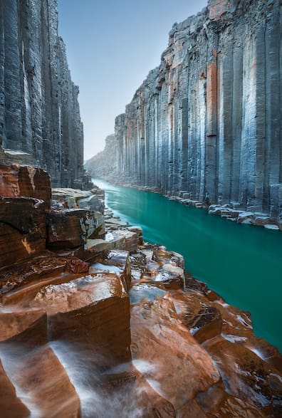 Stuðlagil Canyon, Island