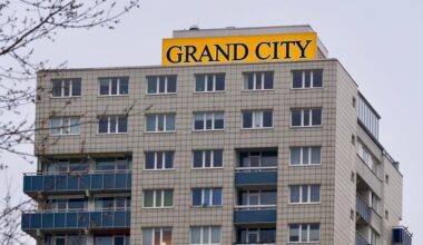 Blick auf ein Grand-City-Hochhaus in Halle-Neustadt