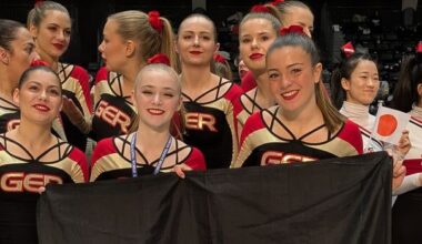 Wiesbadener Cheerleader holen WM-Silber