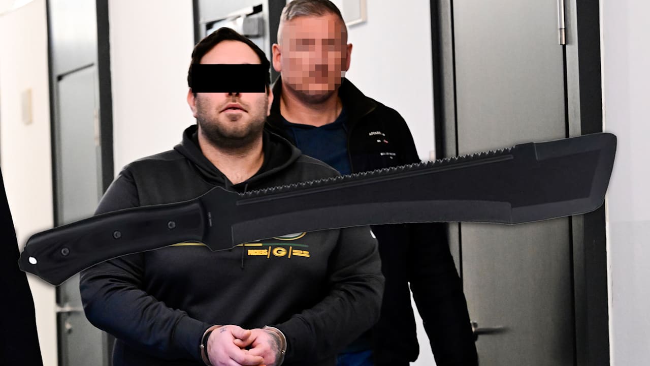Während der Fahrt zum Hotel: Flüchtling schlägt Taxifahrer mit Machete auf den Kopf | Regional
