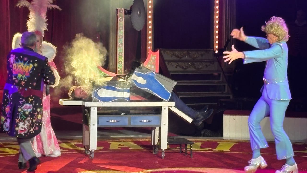 Roncalli Weihnachtscircus: Hier wird ein „Spiegel“-Journalist zersägt | Unterhaltung