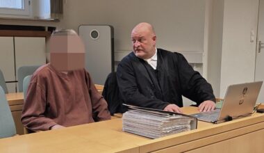 Essener Anwohner droht mit Messer"