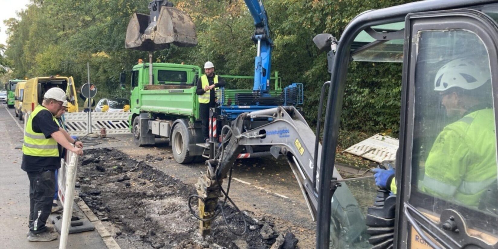 B54-Zufahrt bleibt gesperrt – Live-Verkehrsticker