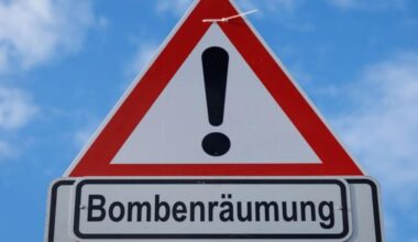 Bombenfund nahe A40 in Bochum gefunden: Sperrungen werden aufgehoben